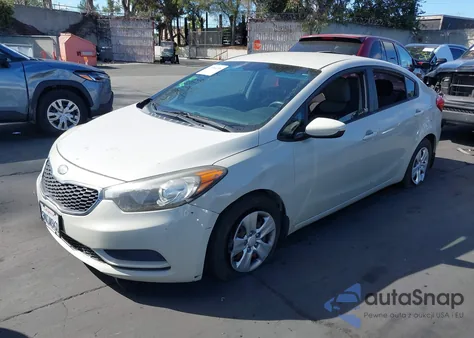 2014 Kia Forte Lx from USA, damaged, VIN KNAFK4A68E5182343